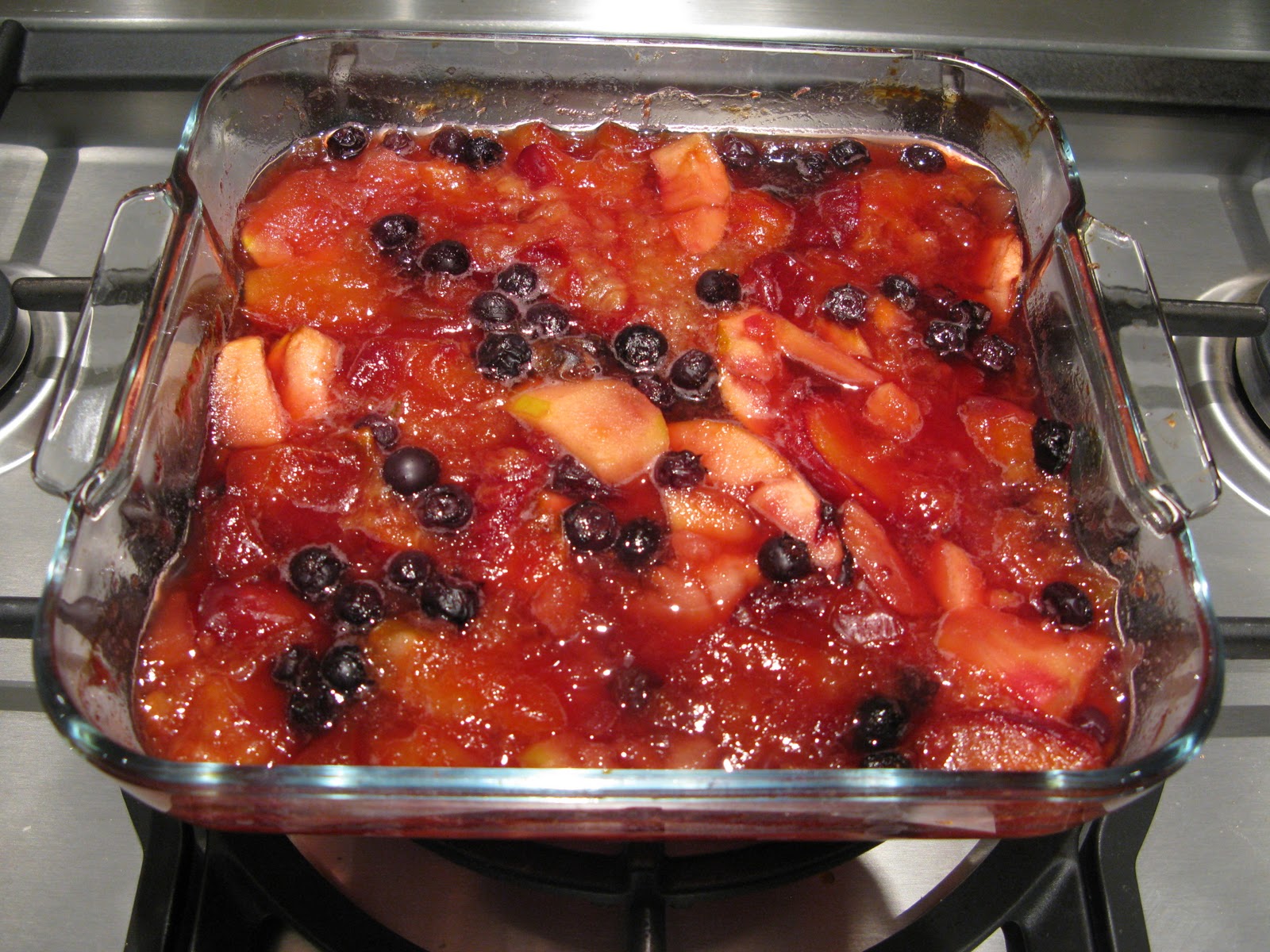Baked fruit with a little help from Alice waters