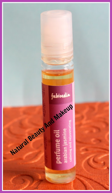 Fabindia Arabic Jasmine Perfume Oil (Calming & Rejuvenating) Review on Natural Beauty And Makeup Blog