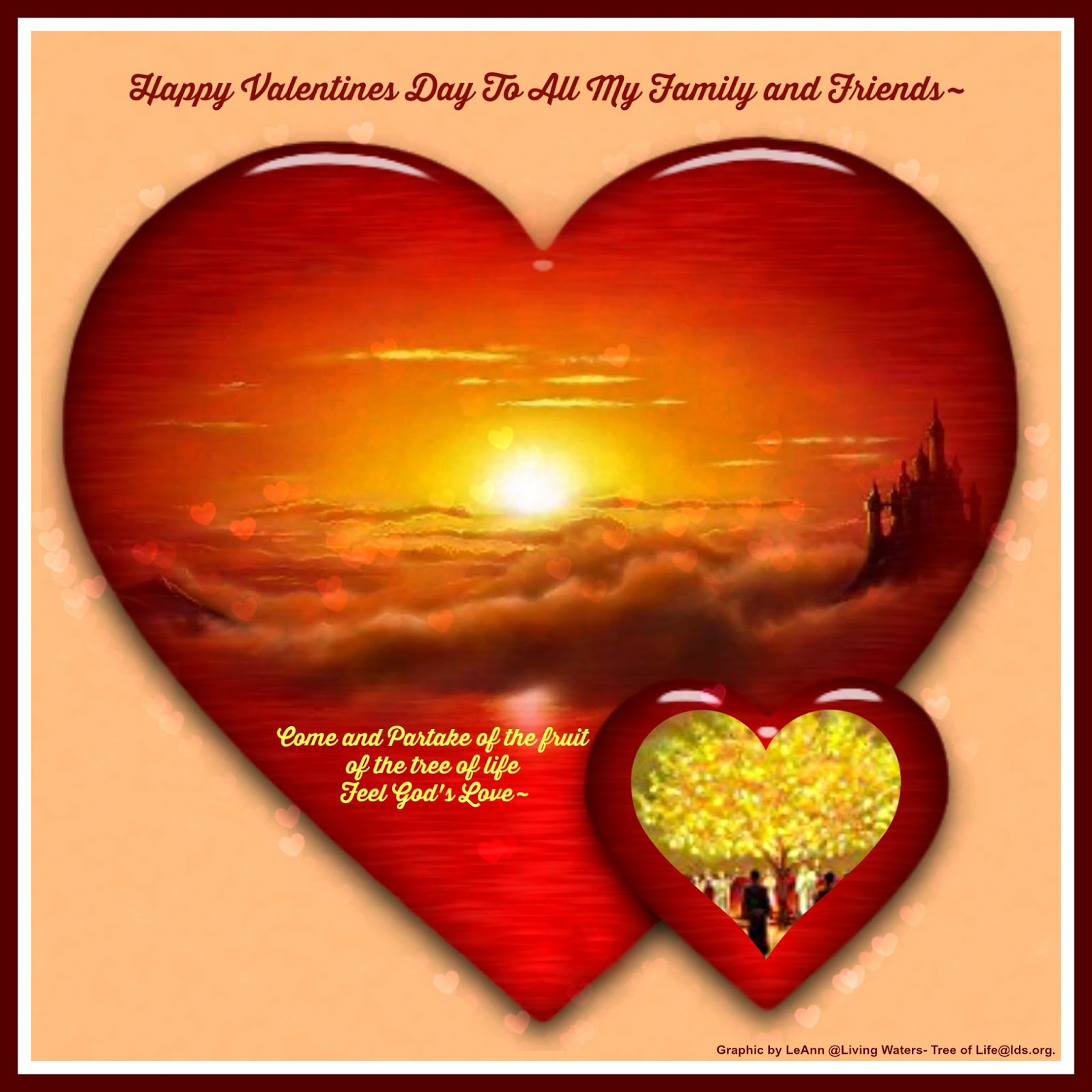 Happy Valentines Day To All My Friends And Family