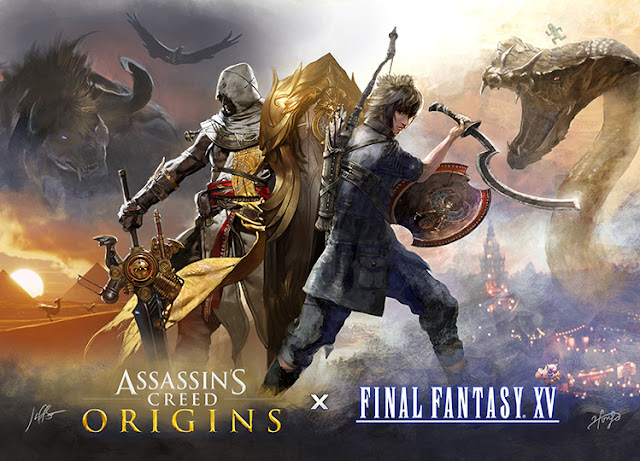 Assassin's Creed and Final Fantasy XV Assassin's Creed and Final Fantasy XV