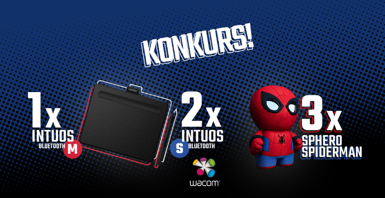 Wygraj tablet graficzny WACOM Intous M Konkurs