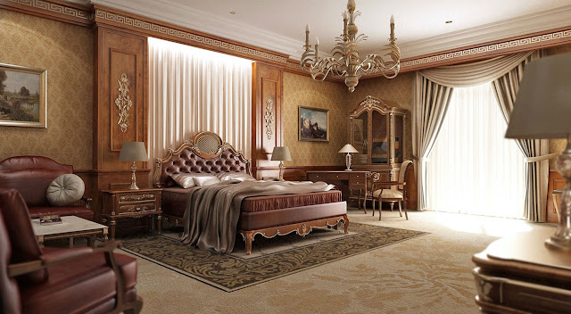ديكور غرف نوم كلاسيك
