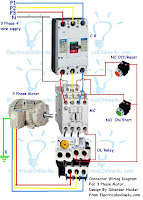 contactor wiring diagram