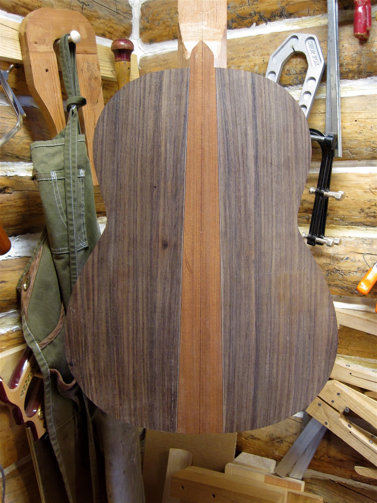 A Mile Stone and Sapele Guitar Bindings