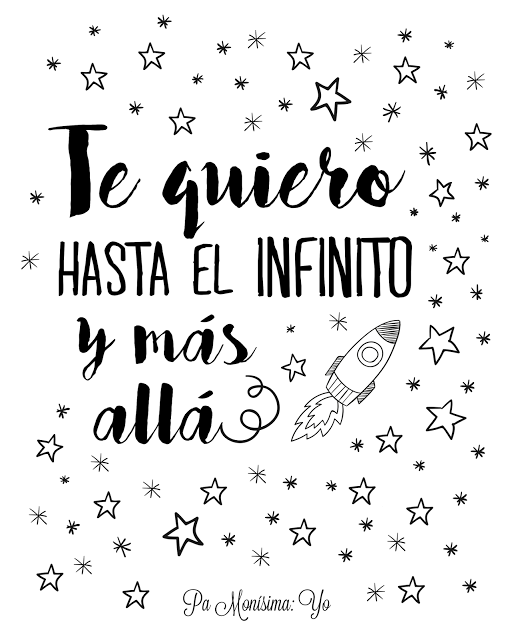 Una lámina con frase, ideal para regalar en San Valentín