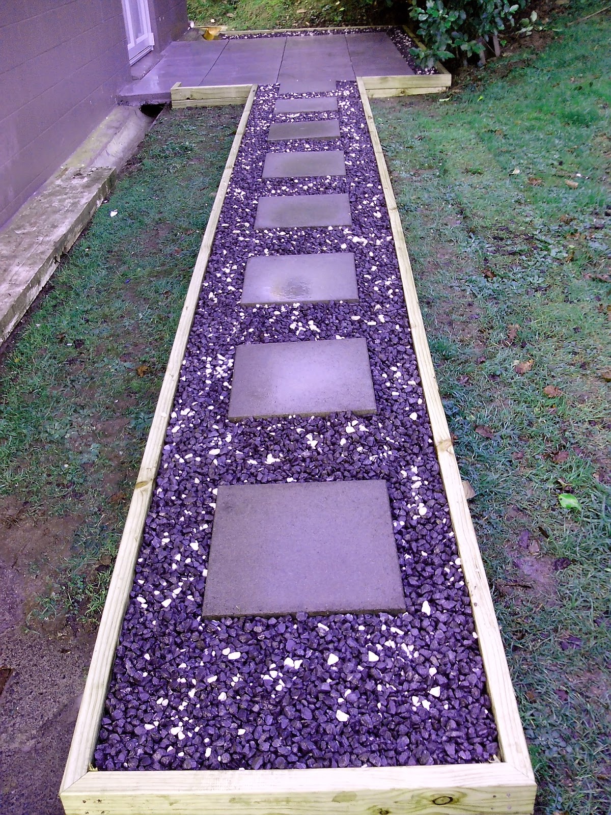 Stu's Handyman Projects Crushed stone walkway