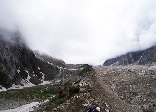 Satopanth trek in the Garhwal Himalayas in Uttarakhand