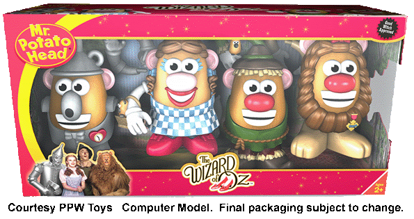 PPW Toys #NEW Dorothy PopTaters Mr Potato Head Figurine WIZARD OF OZ 