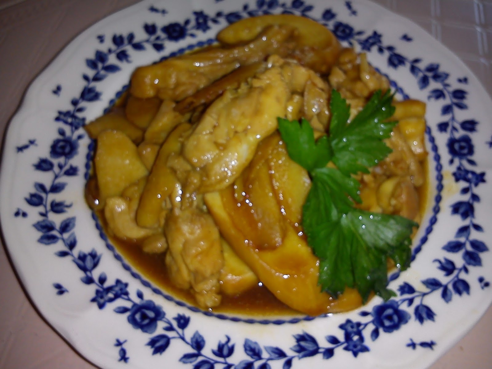 Cooking Pleasure EZCR75 MUA EU CHICKEN WITH ERYNGII MUSHROOMS