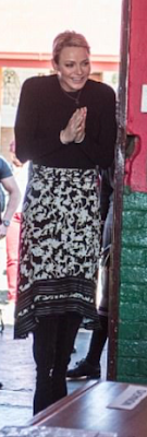 Robe Proenza Schouler / bottes Stuart Weitzman