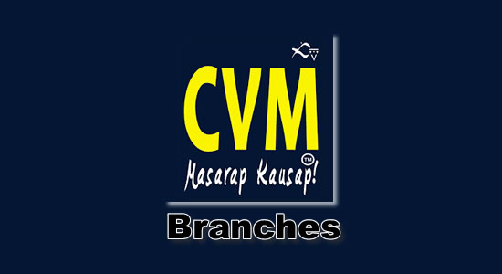 List of CVM Pawnshop Branches nationwide List of CVM Pawnshop Branches nationwide