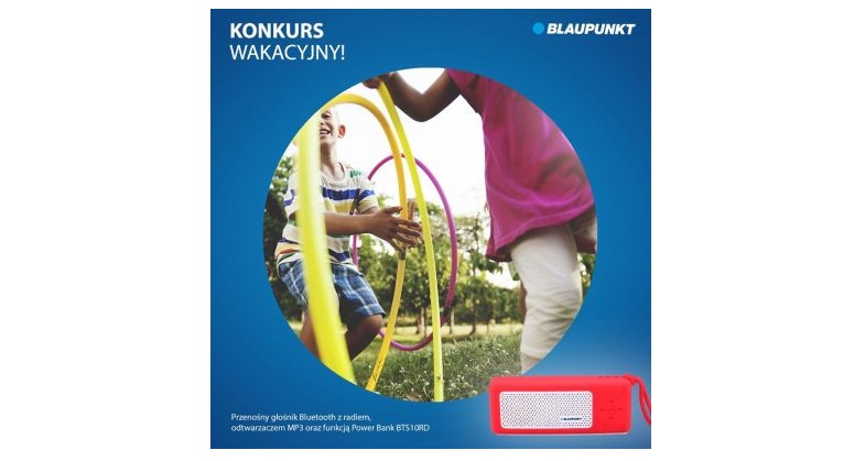 Wygraj przenośny głośnik Bluetooth Konkurs