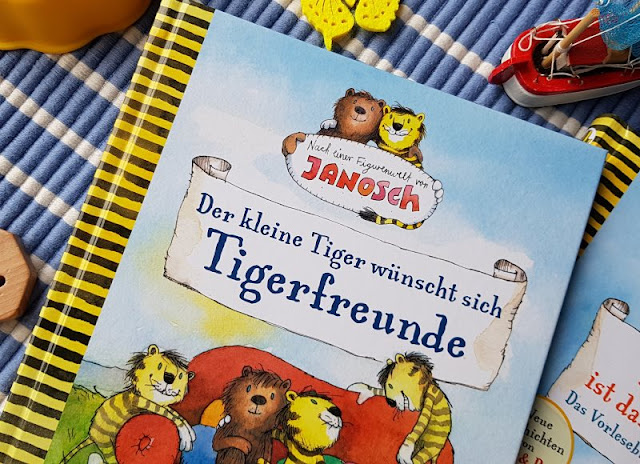 Ein Tag mit Tiger und Bär. Neue Geschichten aus der Figurenwelt von Janosch: "Der kleine Tiger wünscht sich Tigerfreunde".