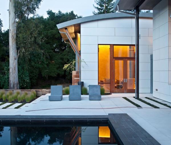 บ้าน 2 ชั้น Modern Creek House Style ด้านหน้า บ้าน 2 ชั้น Modern Creek House Style ด้านหน้า