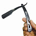 Stainless Steel Straight Razor by Jenin