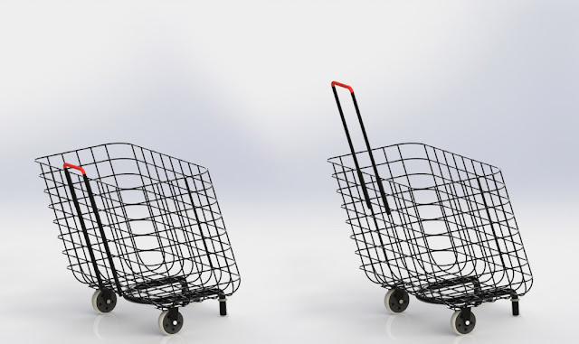 bicycle shopping cart