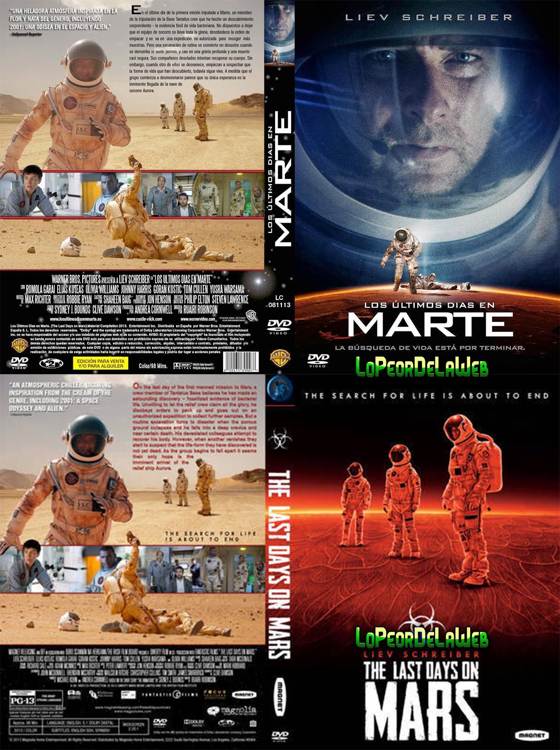 The Last Days on Mars (2013 - Liev Schreiber - Terror)