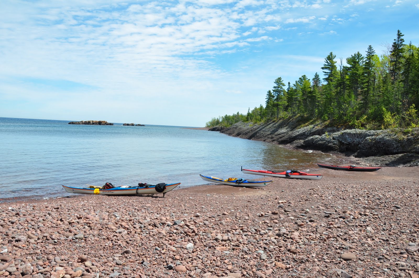The Lake is the Boss Return to Copper Harbor