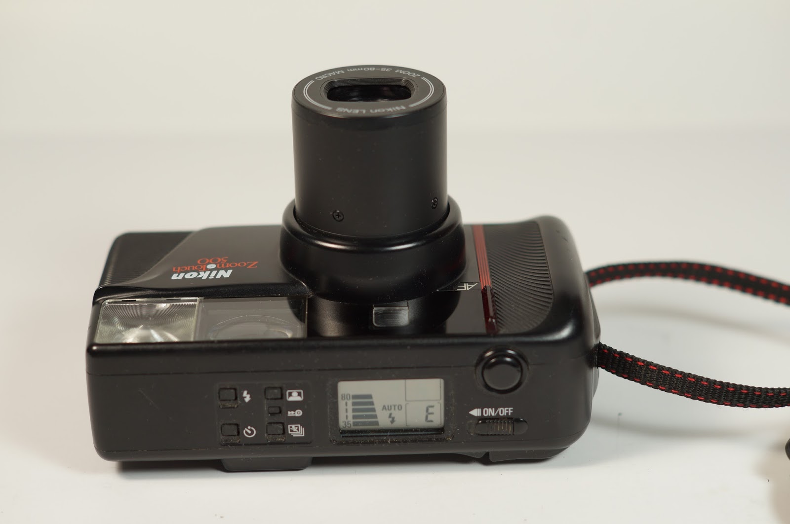 Nikon Zoom Touch 500 AF 35mm Film Camera 3580mm Macro Lens