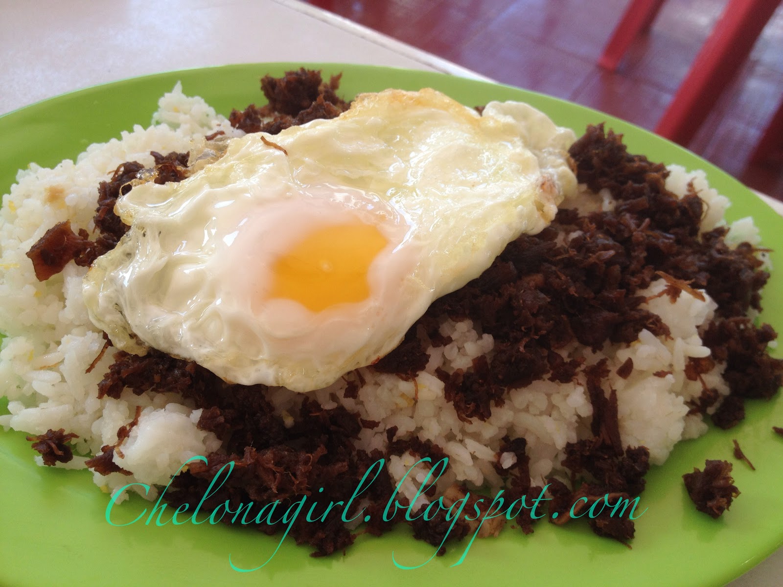 First blog: The best tapsilog ever!