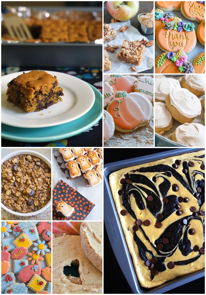 10 Dessert and Decorated Cookies to Try for Fall | bakeat350.net