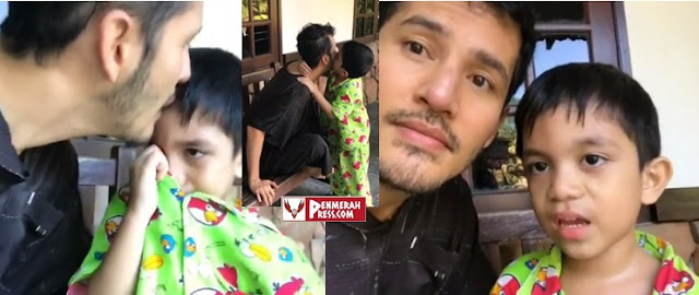 Video Aliff Sayang Abah Netizen Sebak Lihat Dato Syukri Layan