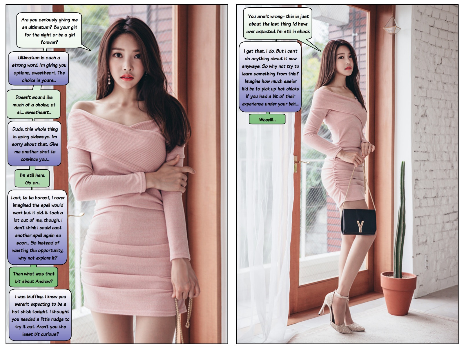 Boglin's 118th Attempt at a  Presence... Comic Arm Candy