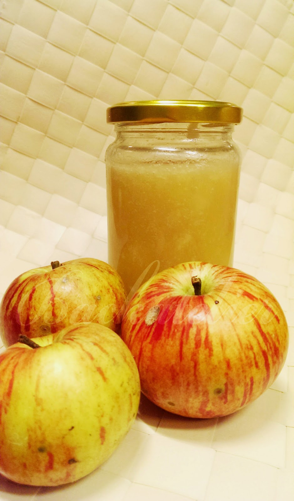 Backatelier : Apfel Marzipan Marmelade mit Amaretto