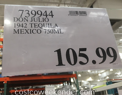 Deal for the Don Julio 1942 Tequila at Costco