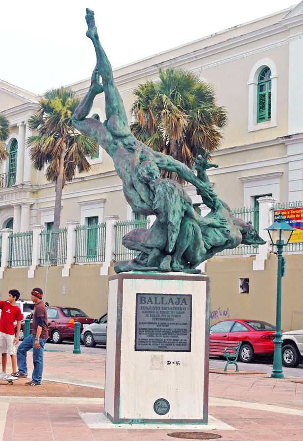 THUMBNAIL TRAVELER SAN JUAN, PUERTO RICO SCULPTURE BALLAJA