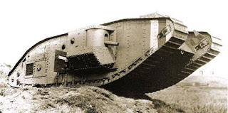 5 Tank Pertama yang di Gunakan dikala Perang Dunia 1