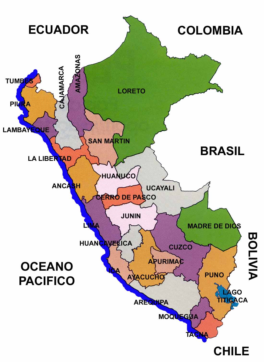 Mapas de Perú: Mapas de Perú