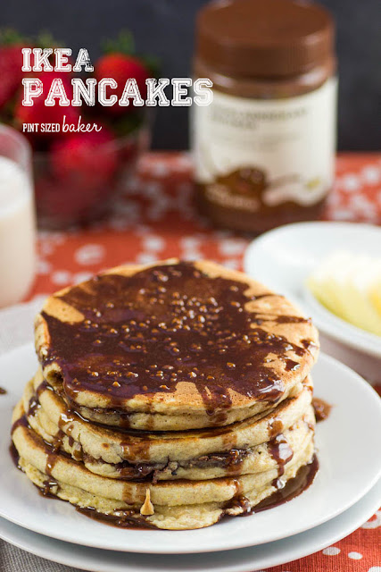 IKEA hack stuffed pancakes are great for breakfast, lunch and dinner! We're making some this weekend!