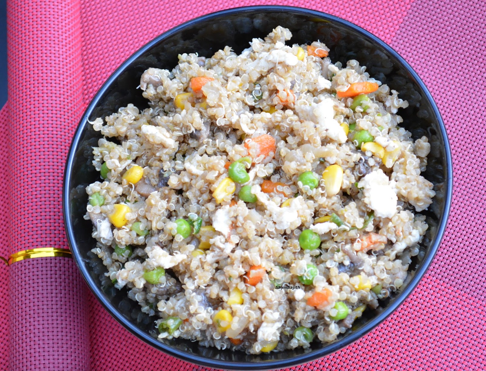 My Cooking Experiments......... Quinoa Fried Rice Style