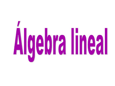 algebra lineal