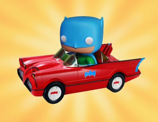 Toy Tokyo Exclusive Red Batmobile Pop! Ride by Funko