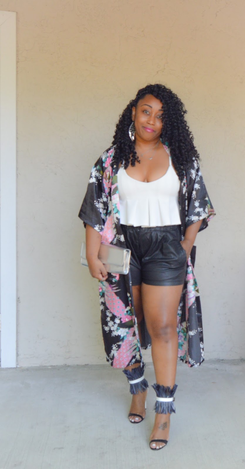 kimono robe outfit
