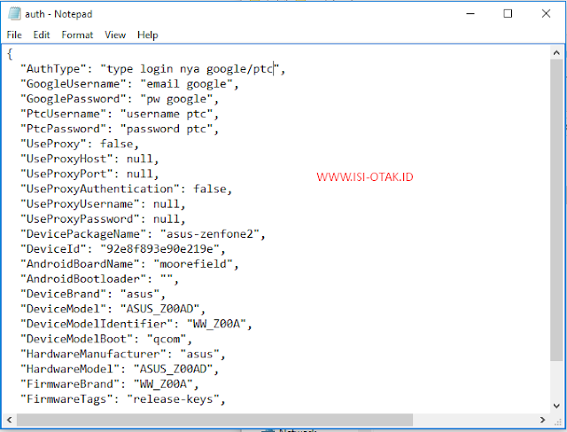 Auth false. Auth false