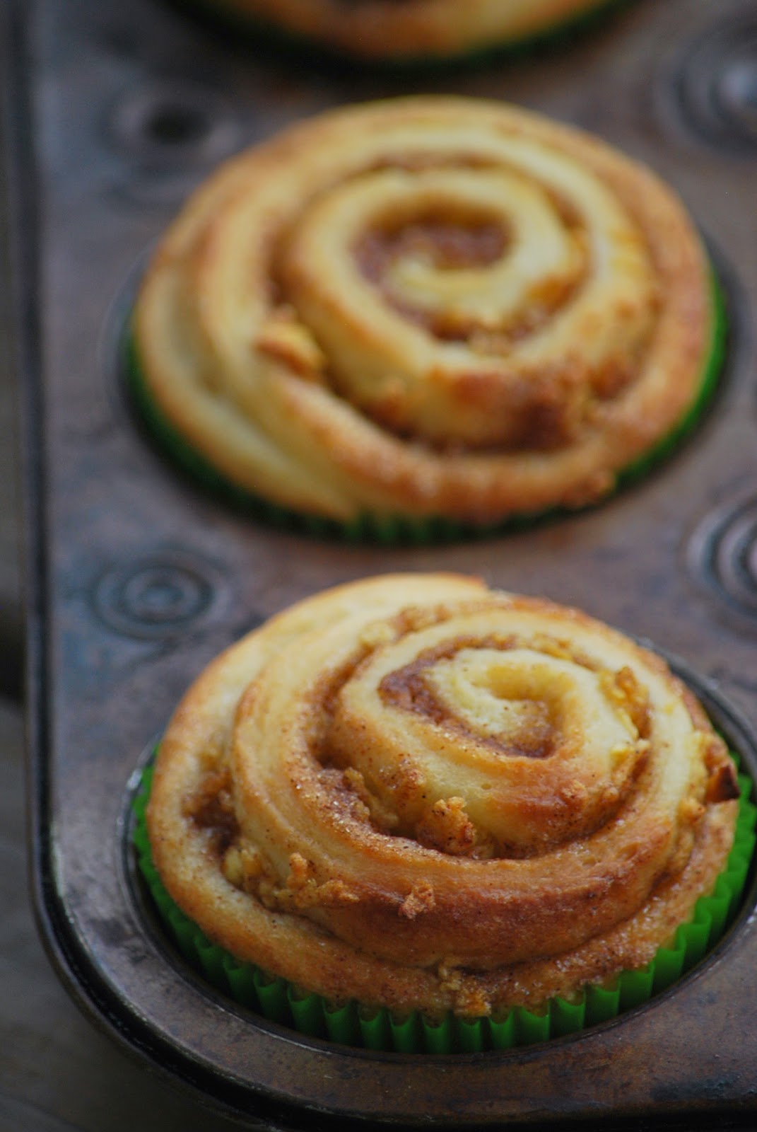 My story in recipes Apple Cinnamon Roll Muffins