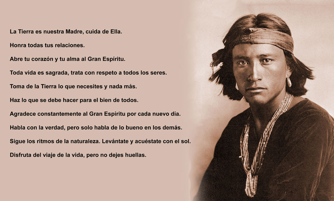 El Periódico de las BUENAS NOTICIAS: Consejos de los indios nativos