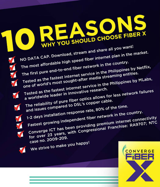 Fiber by Converge ICT Why Converge