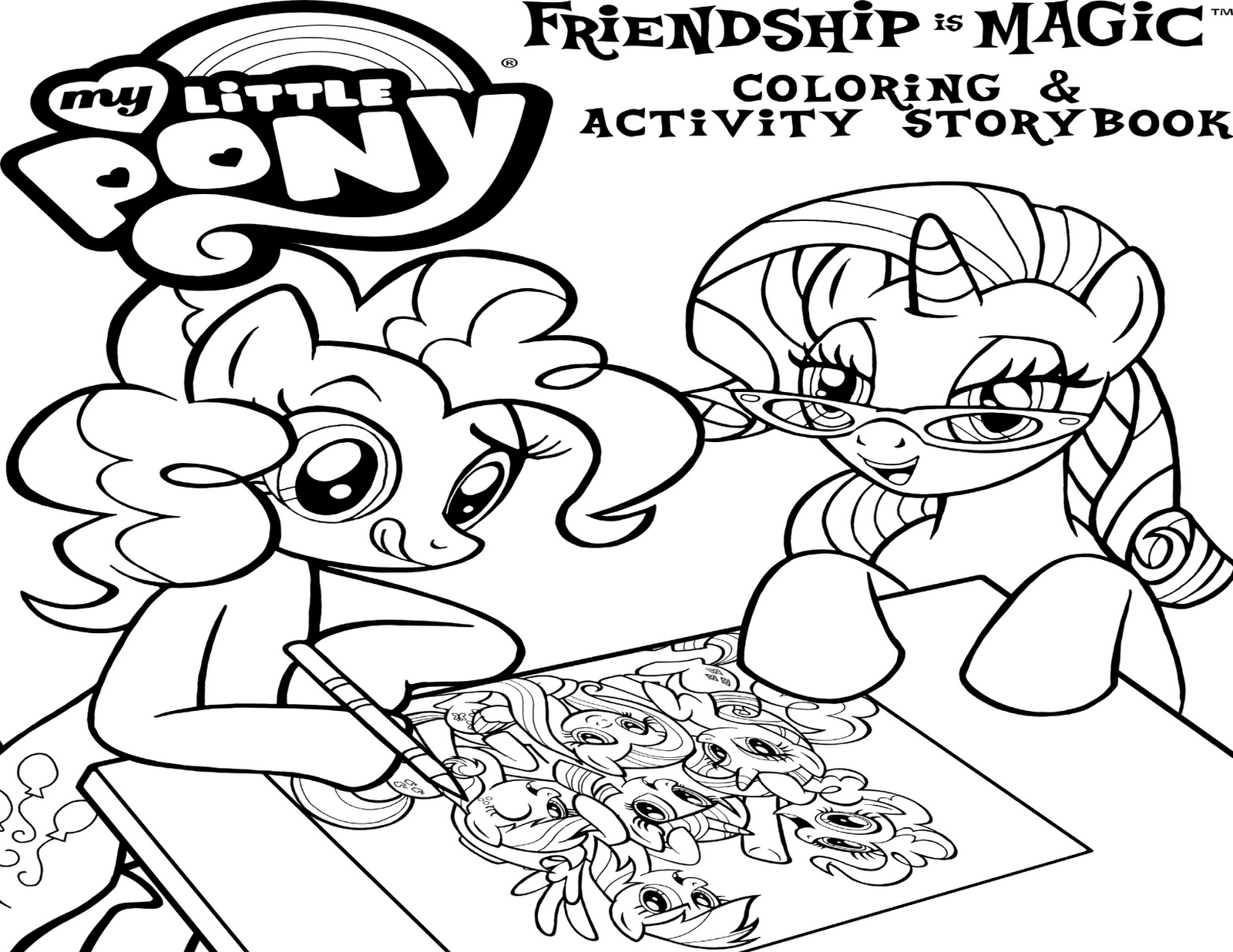 g4 mlp coloring pages - photo #35