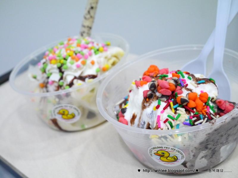 LWINLEE THE DUCK THAILAND FRIED ICE CREAM ROLL KEPONG BARU