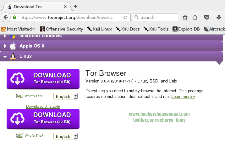 Как установить tor browser в kali linux mega даркнет оружие mega