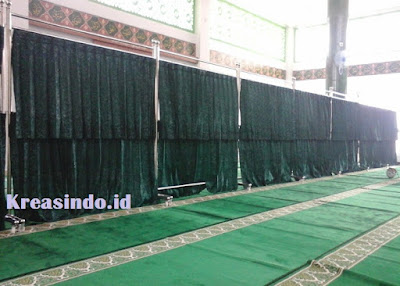 Jasa Hijab Masjid Stainless di Medan Sumatera Utara dan sekitarnya