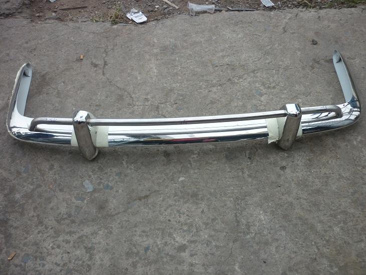 The classic bumper car Volkswagen Karmann Ghia Stainless Steel Bumper