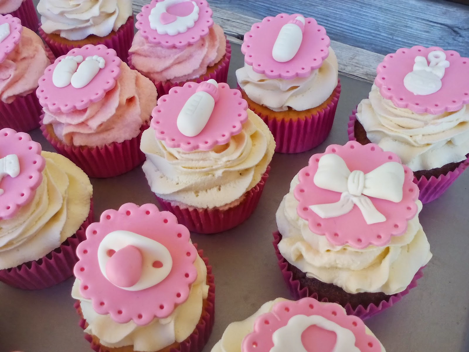 Te hago un postre: Cupcakes para una baby shower