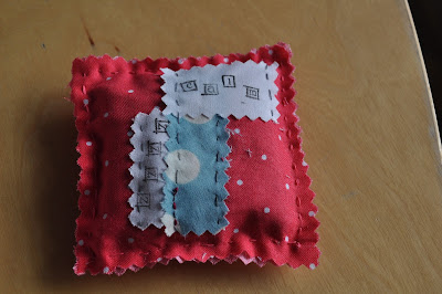 Red spot lavender sachet http://snadralovesblogging.blogspot.co.uk/