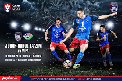 Live Streaming JDT vs MIFA Piala Malaysia 5.8.2018 Live Streaming JDT vs MIFA Piala Malaysia 5.8.2018
