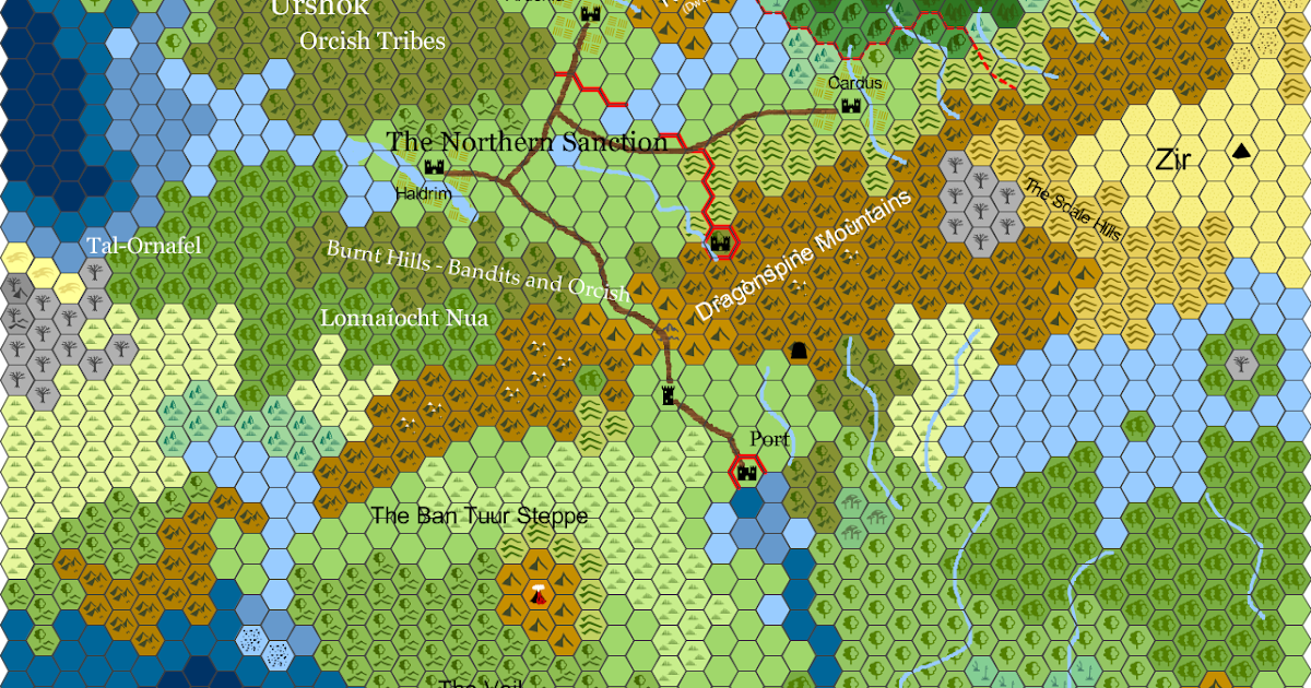 Treasure Hunters HQ: Map of the Realm
